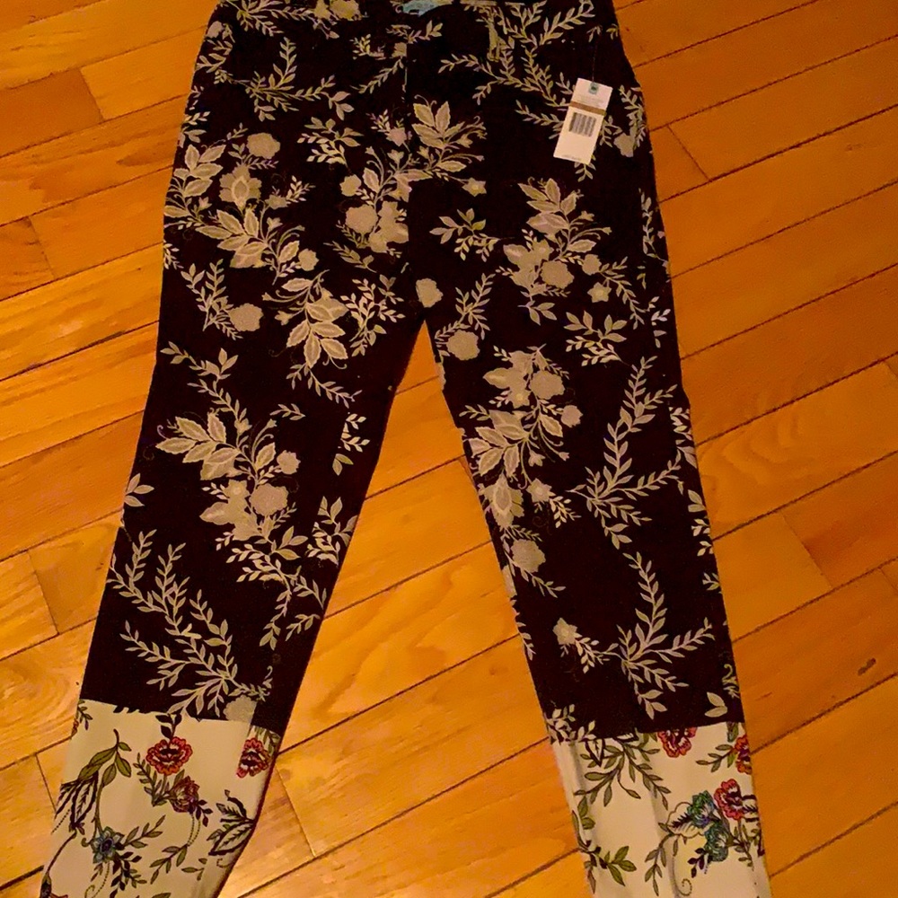 Prosecco Black/Tan size 12 pants